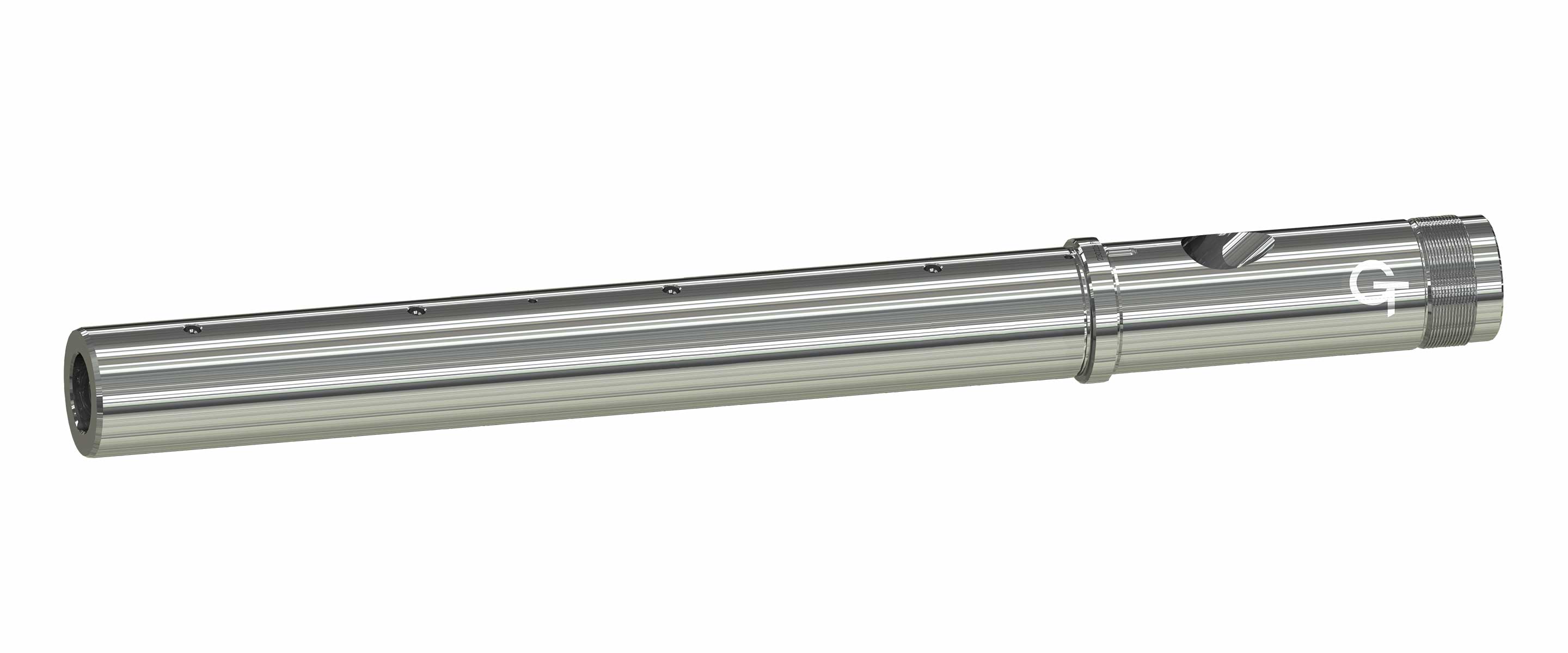Der Thermoplast-Zylinder wird aus Bimetall hergestellt.